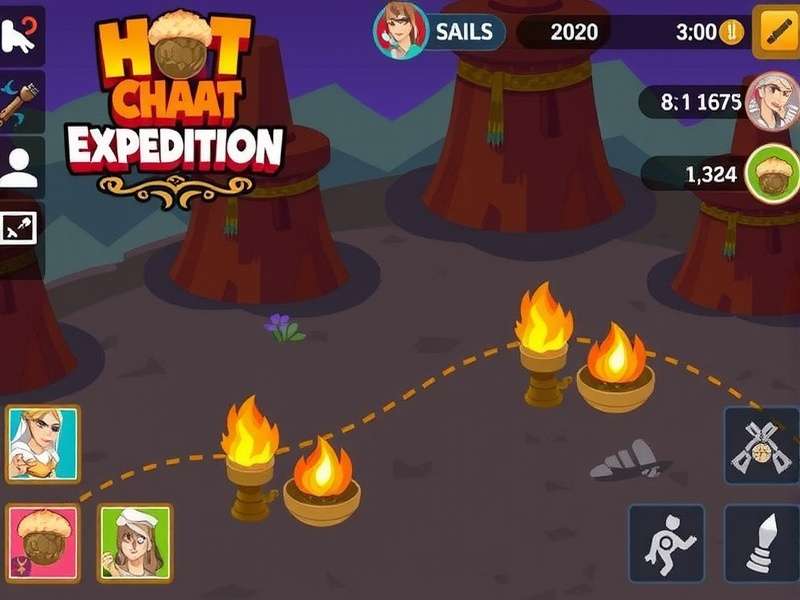 Hot Chaat Expedition Game Banner